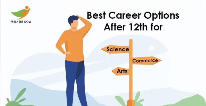 Top Career Options After 12th (Science, Commerce, Arts)